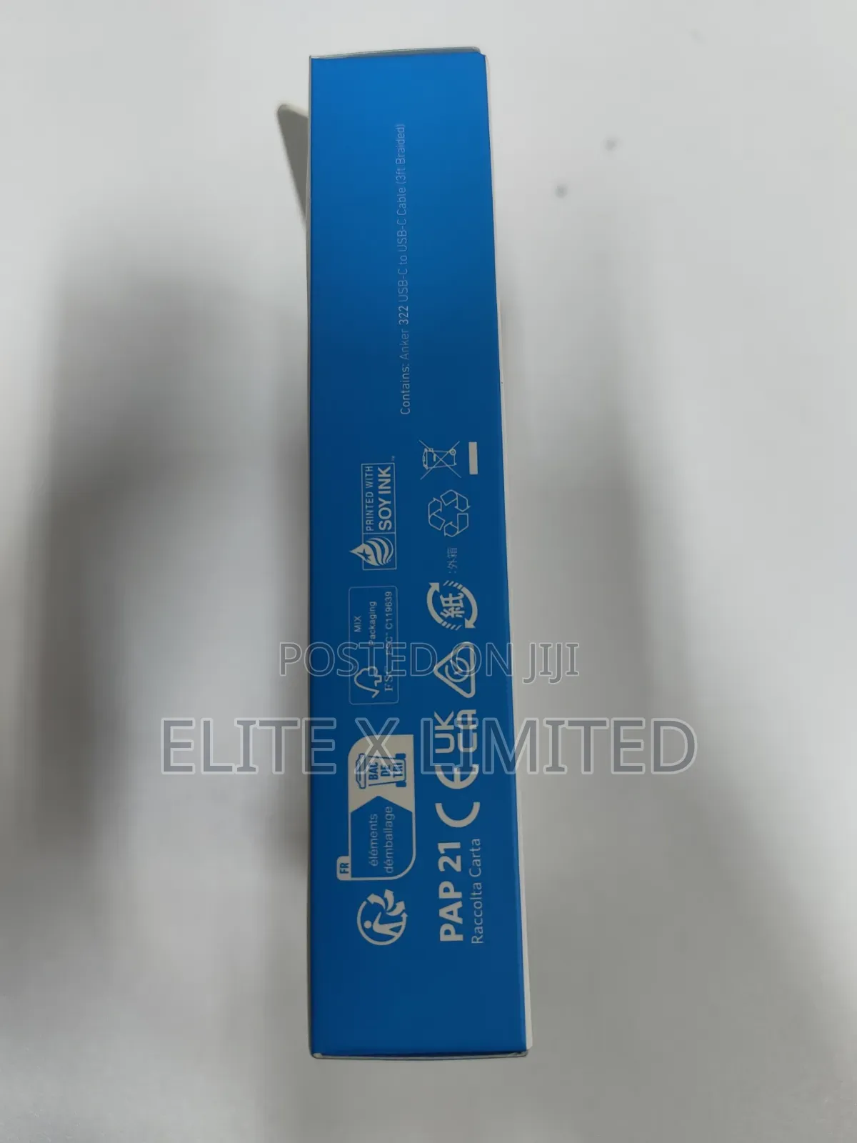 Anker 322 Usb-C to Usb-C Cable (3ft Braided)