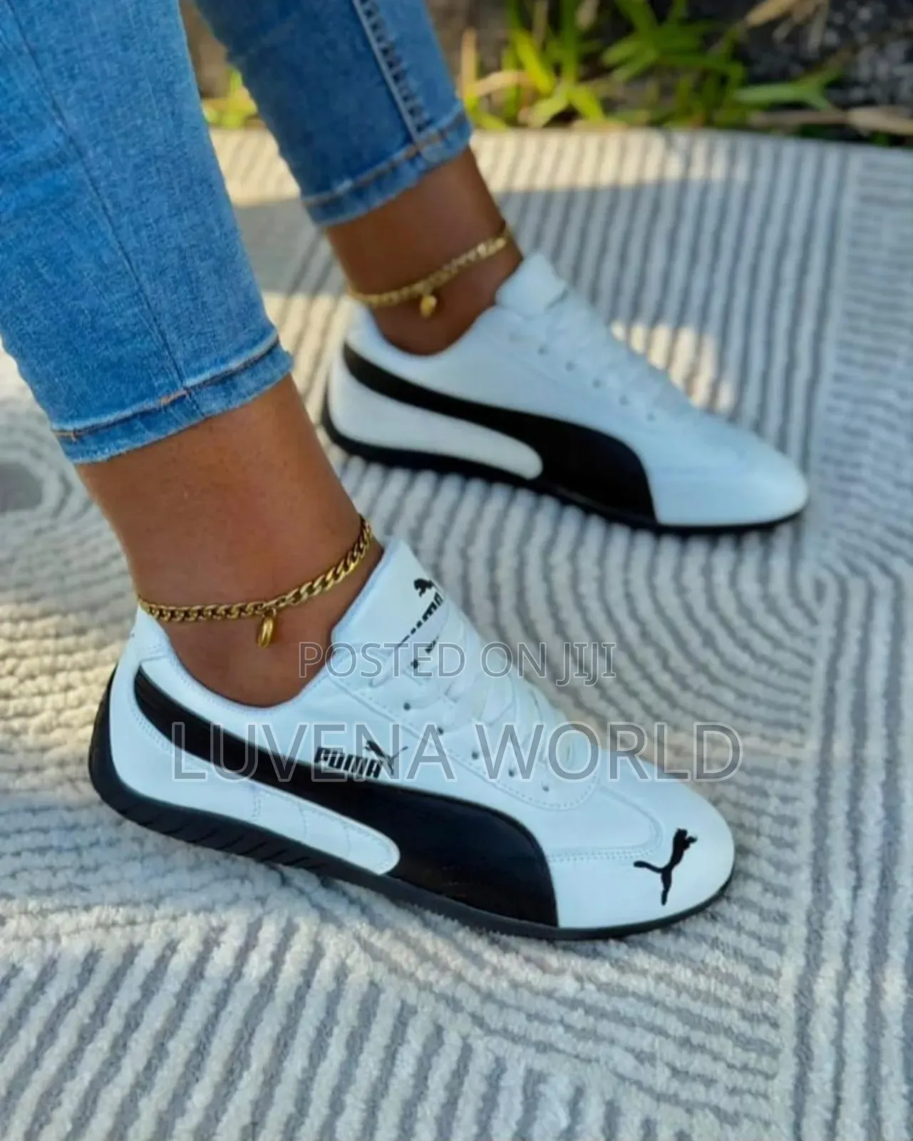 Red And White Puma