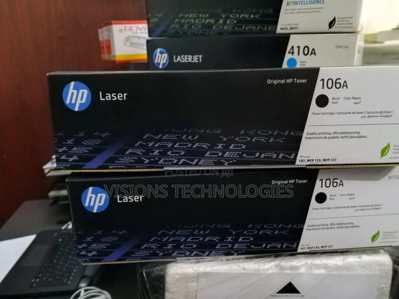 Brand New Black Toner Hp106a