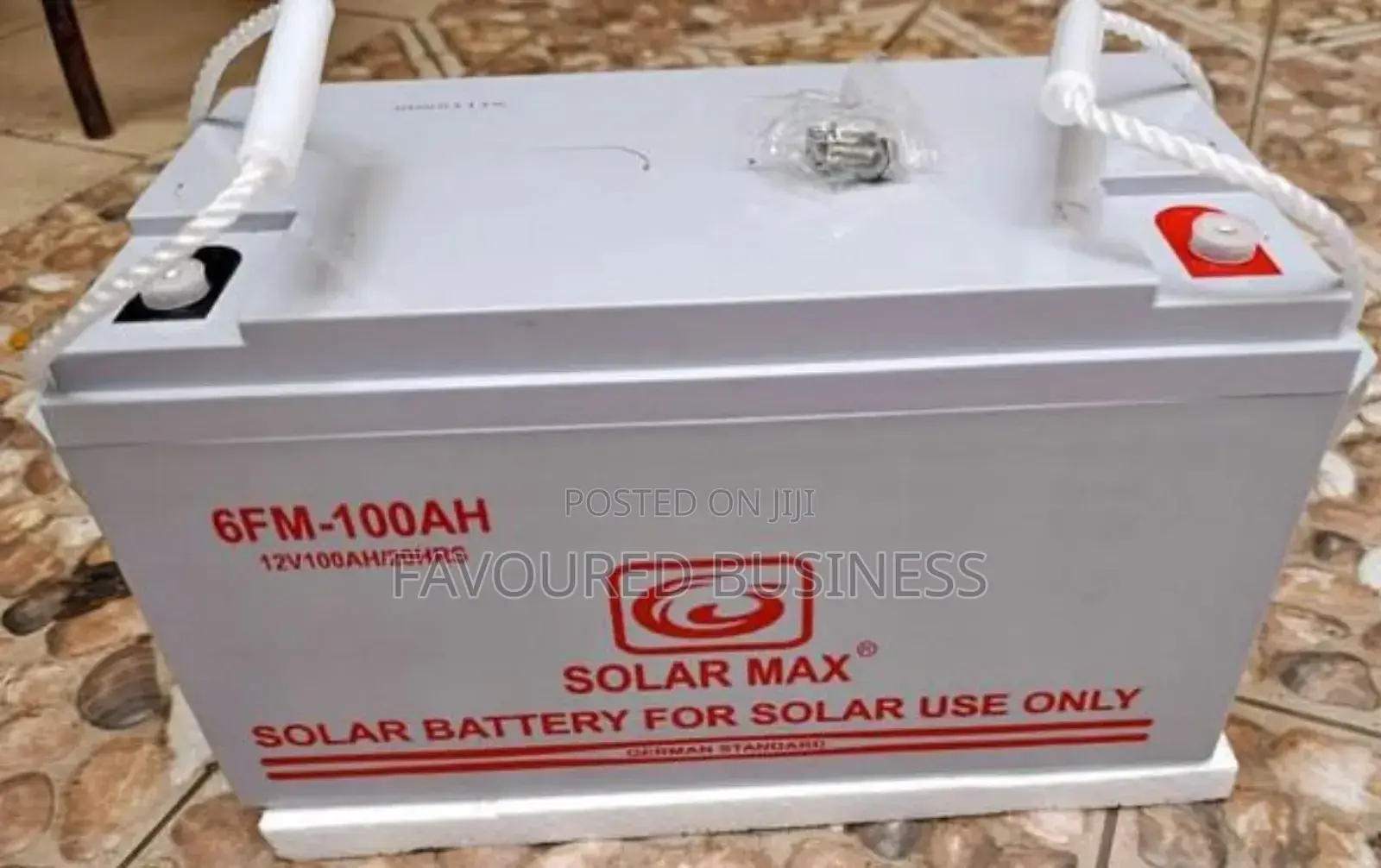 6fm 100ah Solar Battery /Solarmax Battery