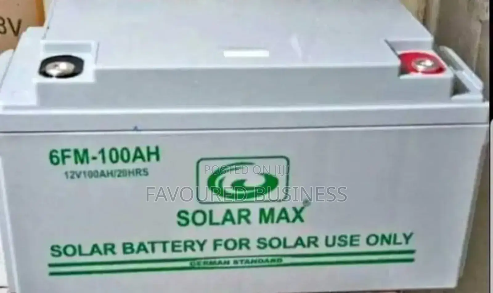 100ah Solar Battery/Deep Cycle Solar Battery