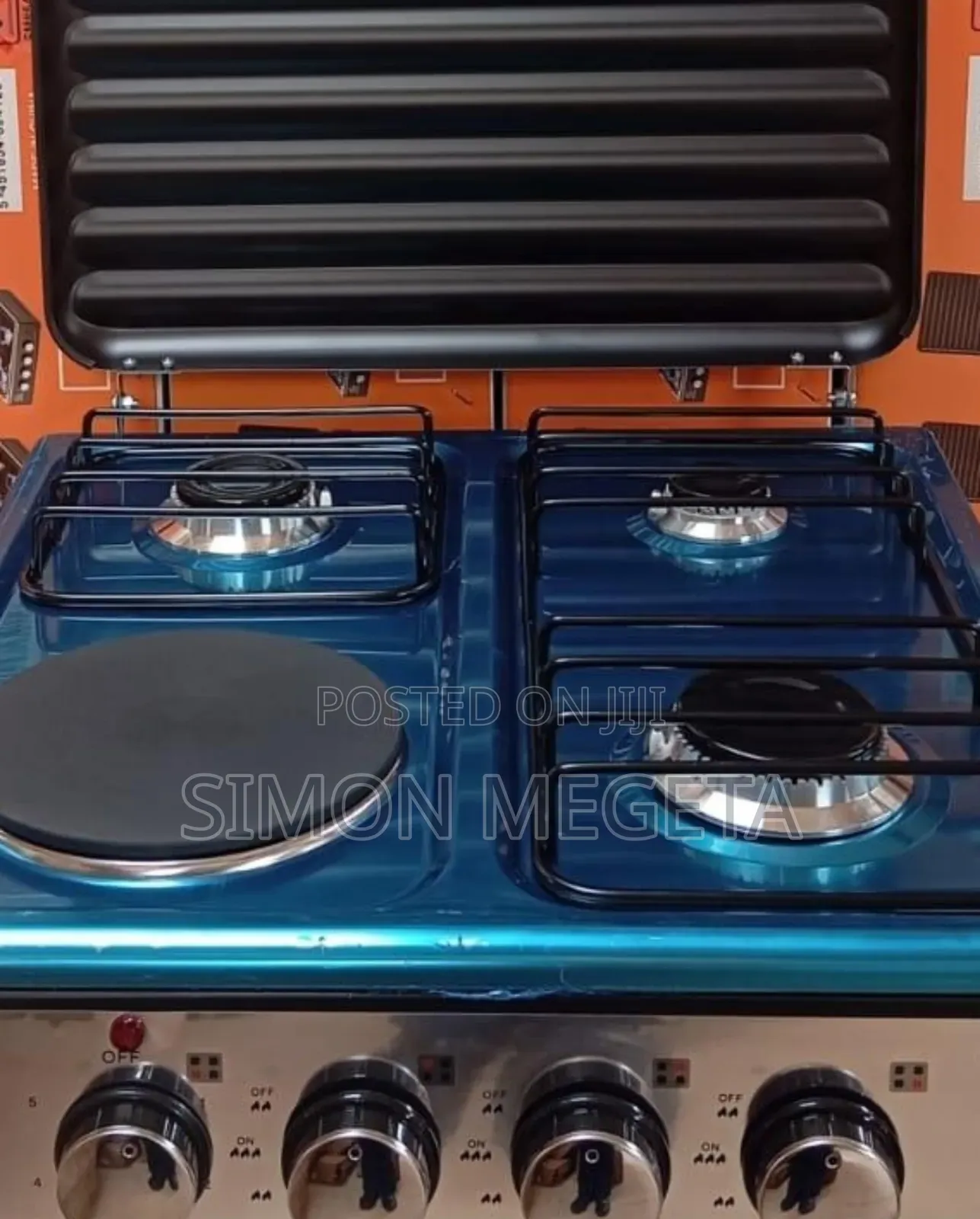 Tabletop Cooker – Eurochef 3 Gas 1 Electric Burner