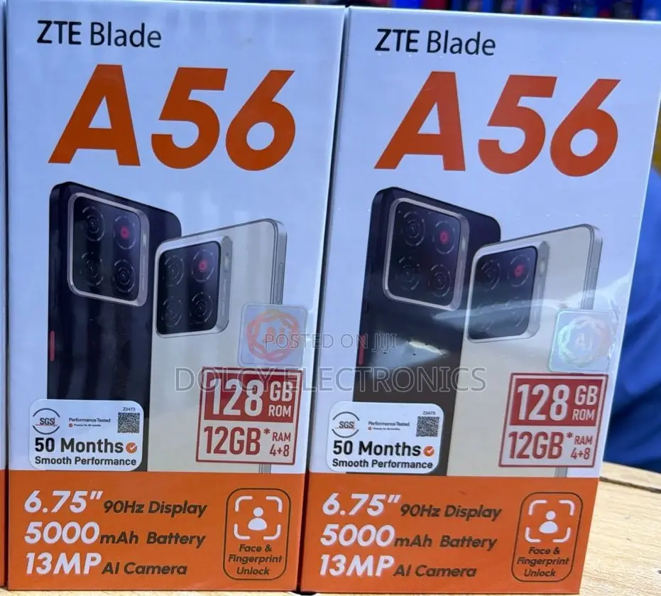 New ZTE Blade A56 128 GB