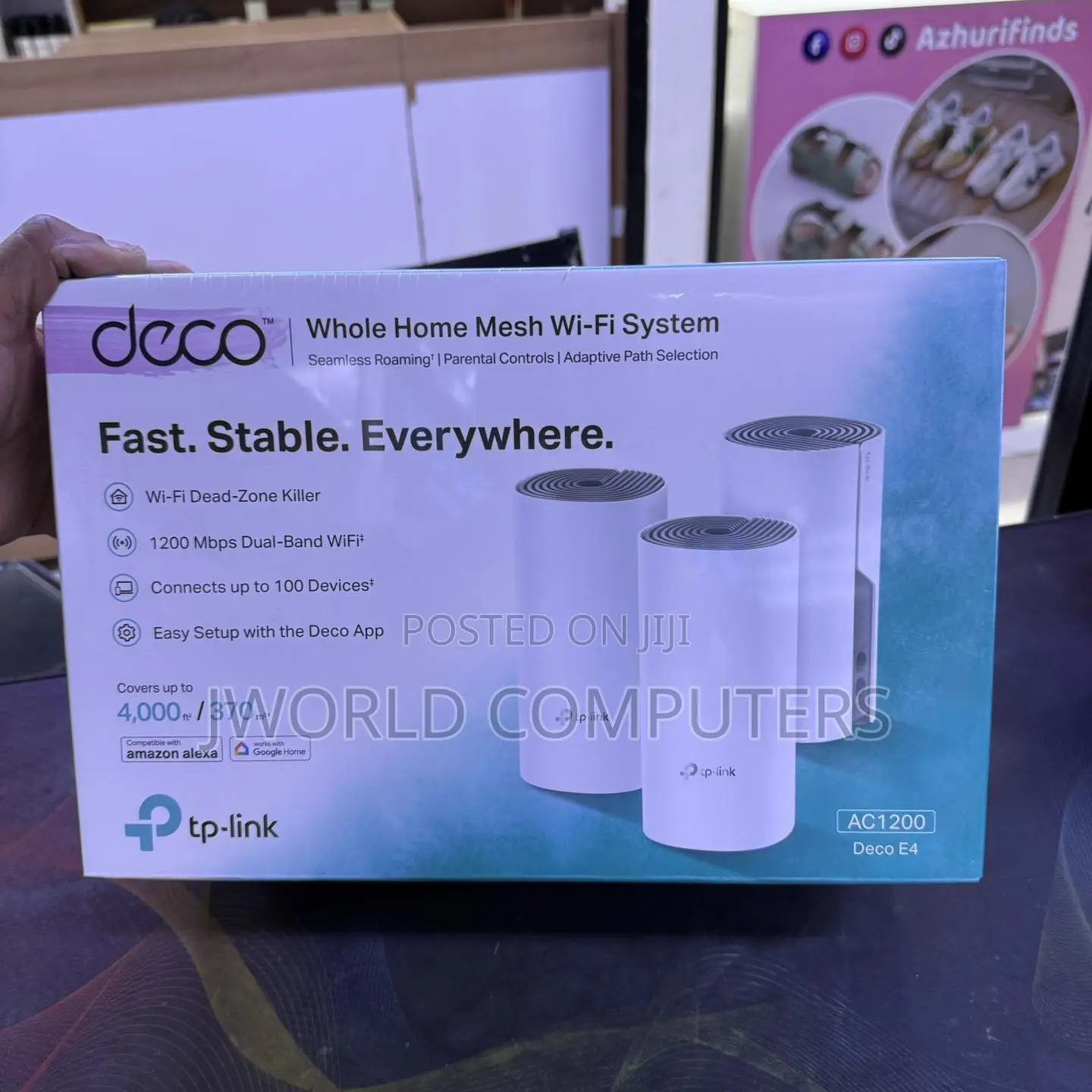 Tp Link Deco E4 Whole Mesh Wifi System [ Ac 1200 // Deco E4]