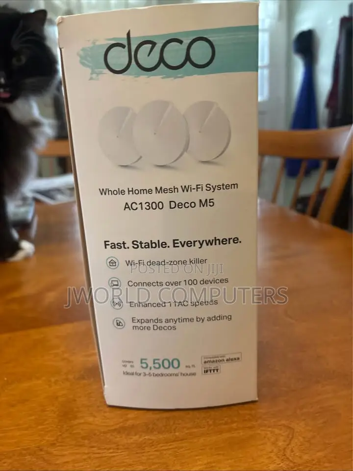 Tp-Link Deco M5 Ac1300 Whole Home Mesh Wi-Fi^- Tl-Deco M5-3