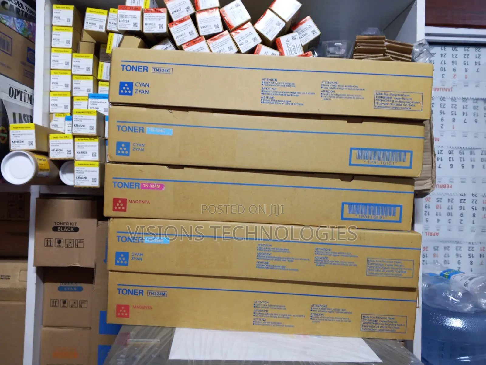 Brand New Cyan/Magenta Tn-324 Toner Cartridge