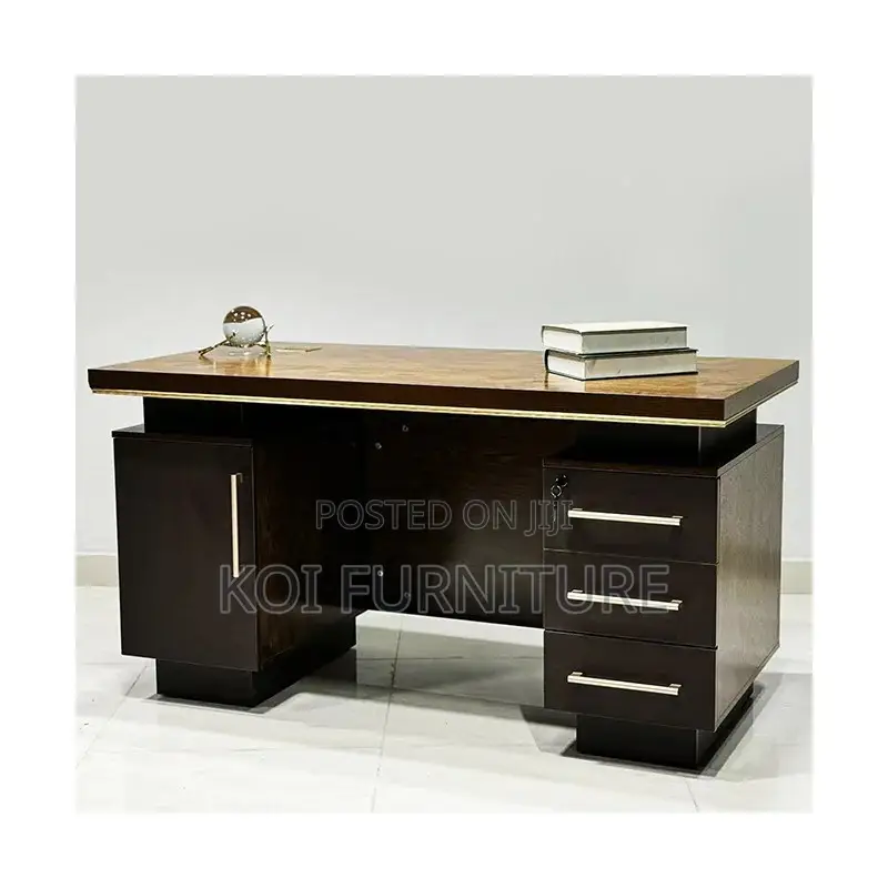 Office Desk; Golden 1400mm Executive Managers Senior Office Desk