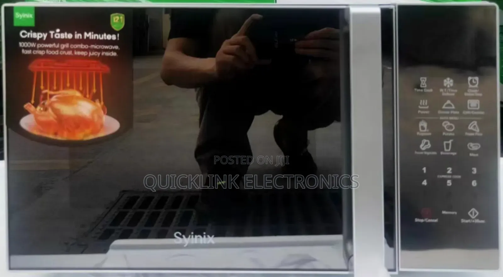 Digital Microwave 25l
(Syinix)