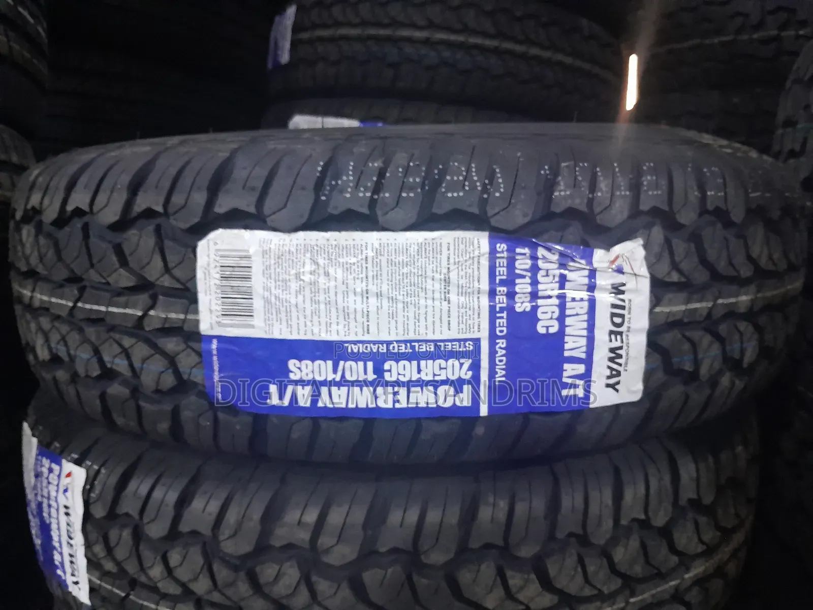 205r16c Wideway Tyres Brand New
