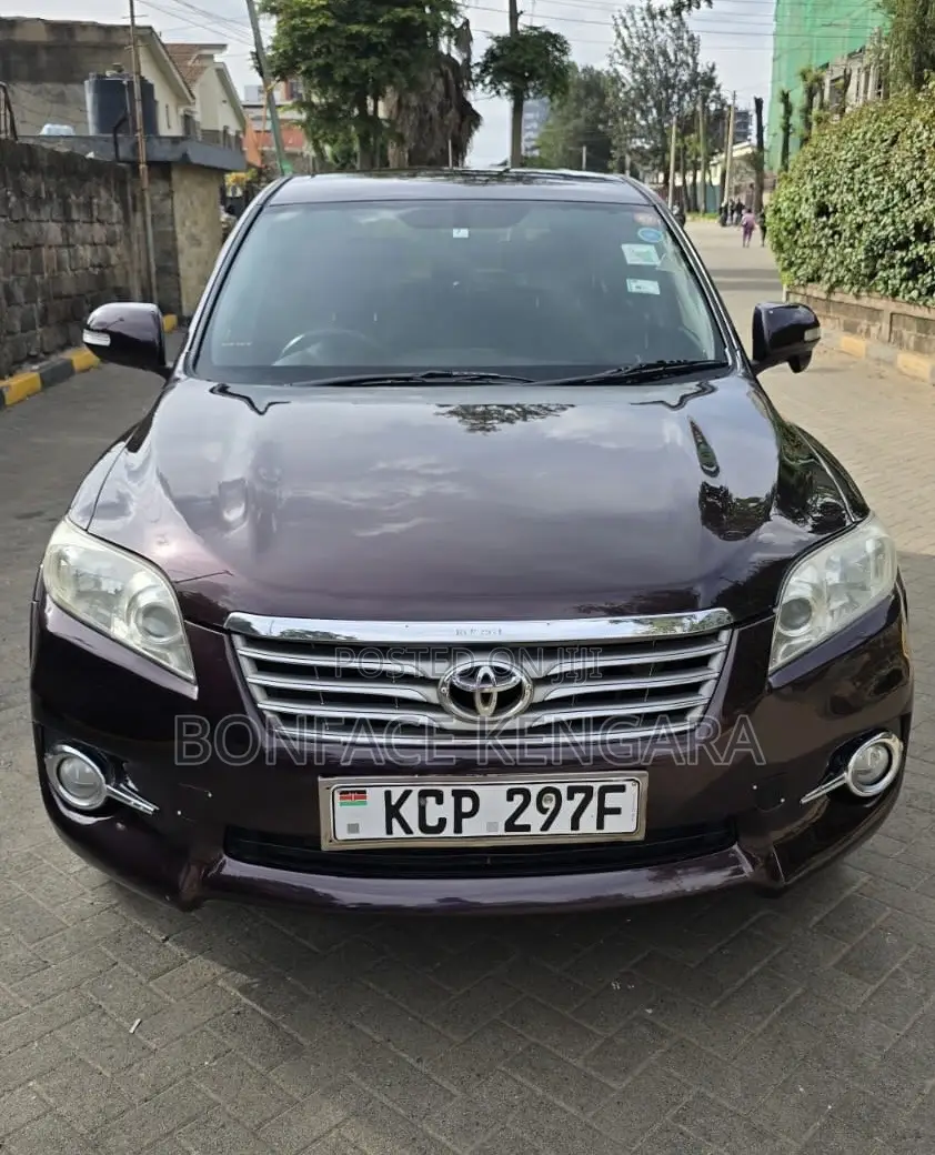 Toyota Vanguard 2010 Burgundy