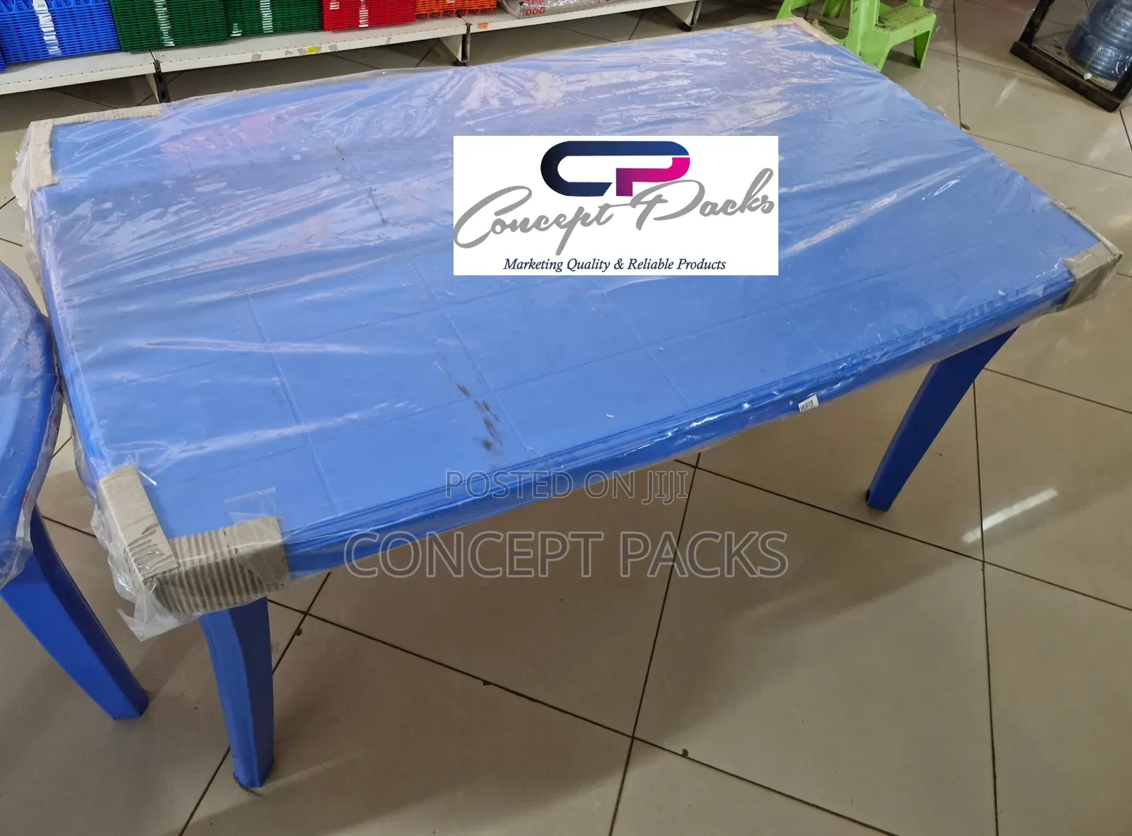 Premium Rectangle Plastic 6 Table.