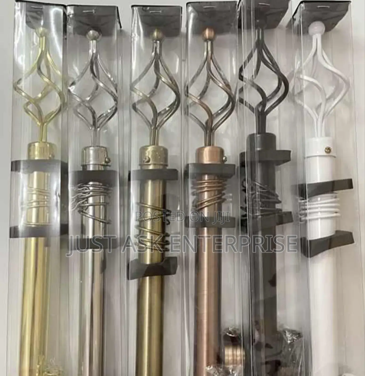 3 Meters Double Curtains Rod - Quality Steel