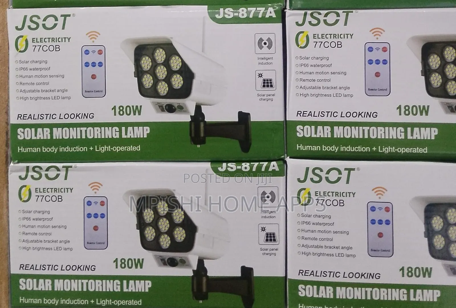 Solar Monitoring Lamp