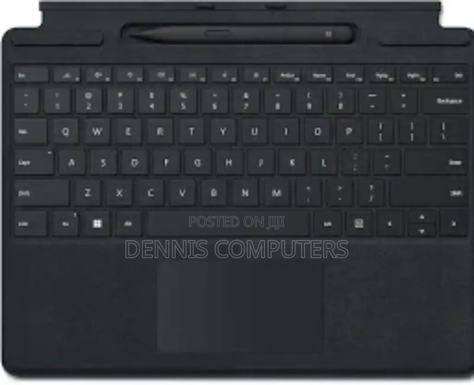 Microsoft Surface Pro 8/9/X Signature Keyboard With Pen Holder, Backli