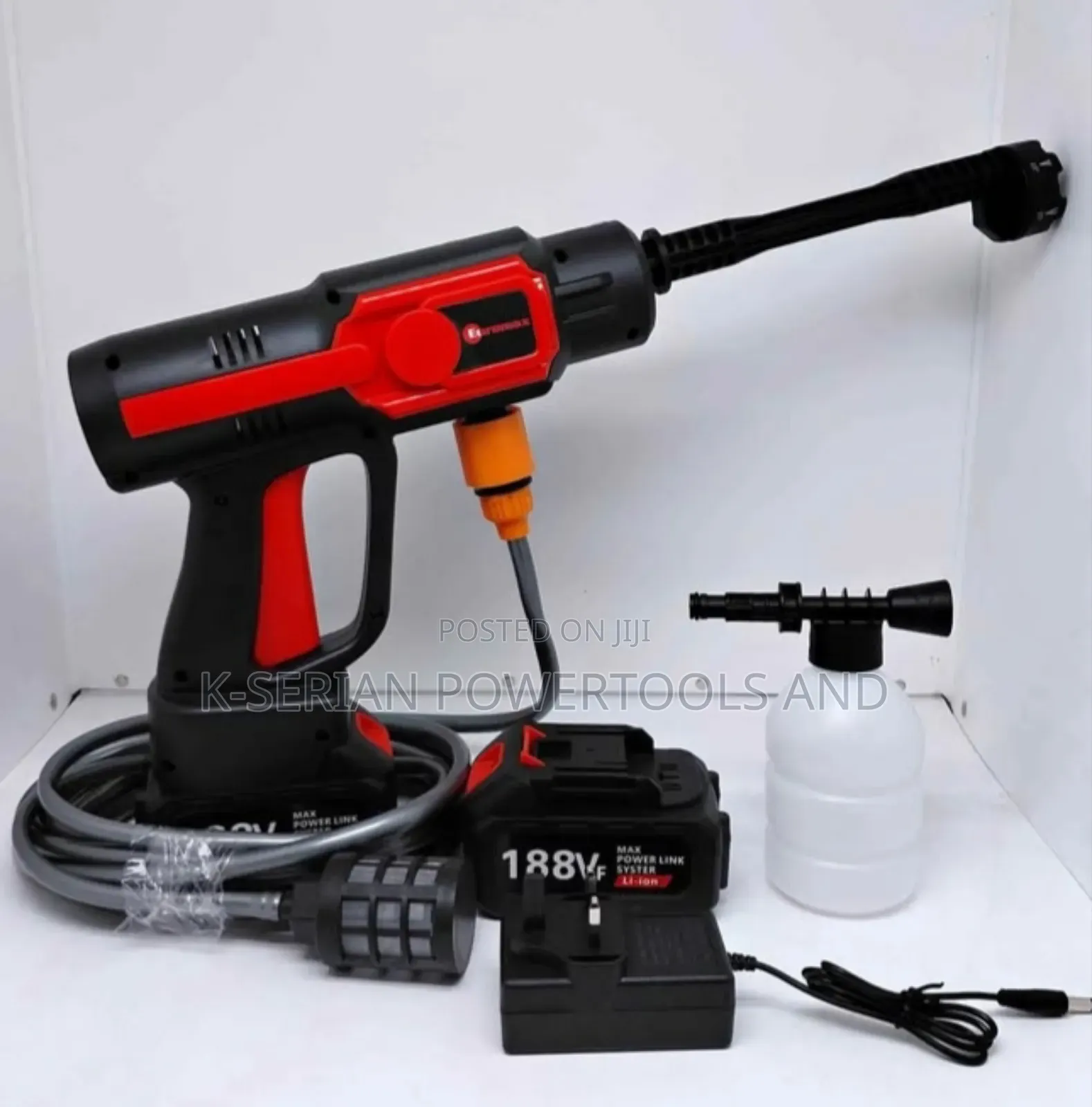 Brand New Portable Cordless Car Pressure Washer/Rechargeable Carwash