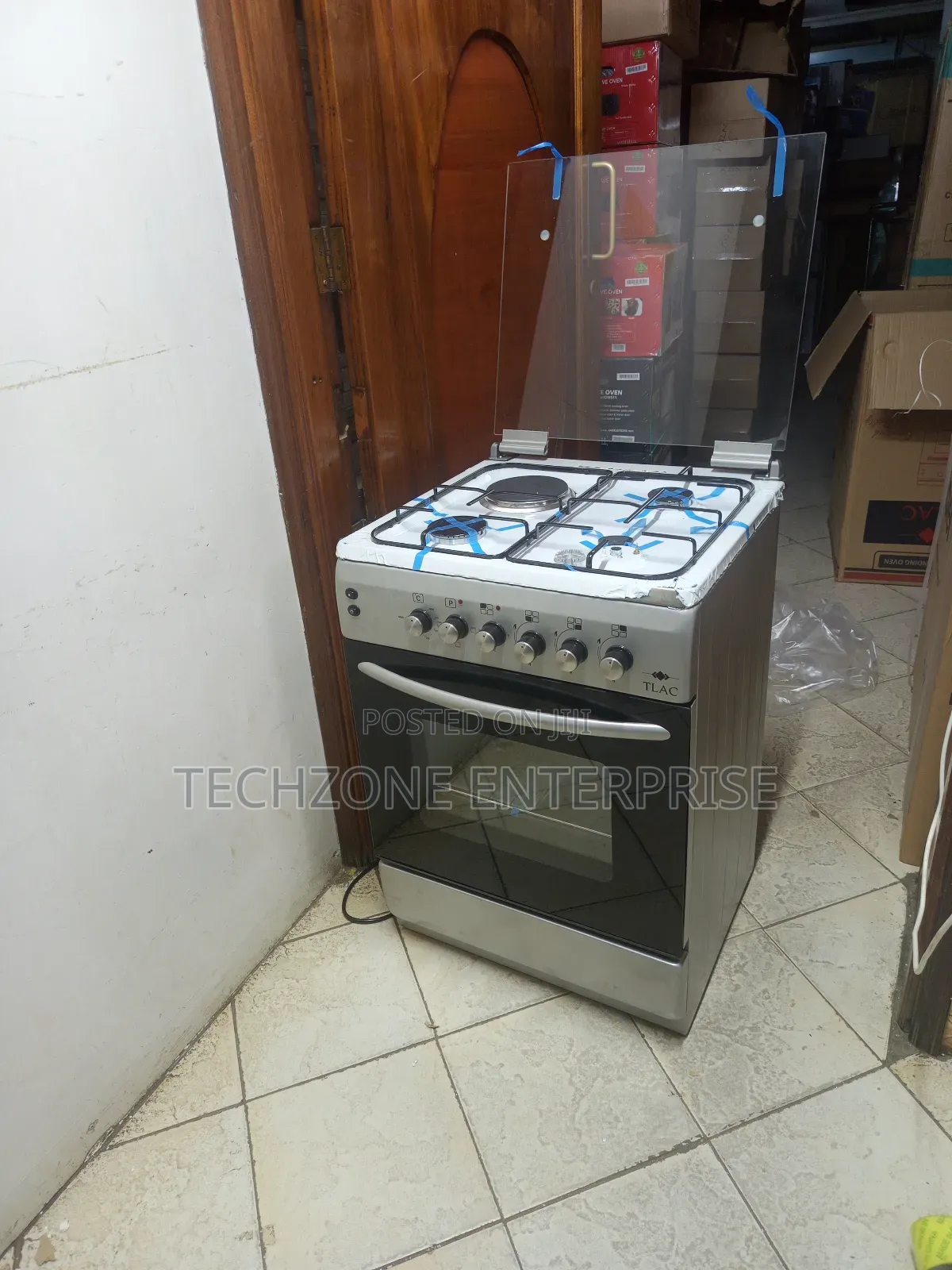 Made in Turkey 60*60 Tlac 3g+1e Standing Cooker With Gas Sensor 