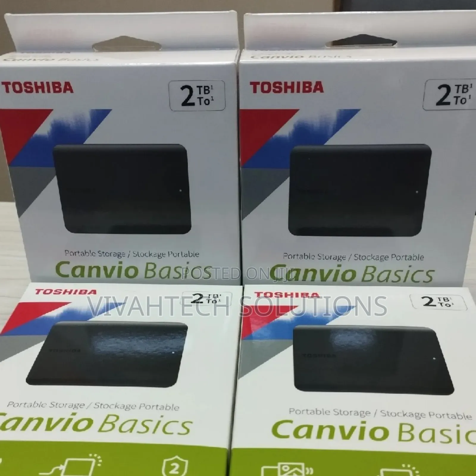 Convio Basics Hdd 2tb Toshiba Portable Hdd!! 2tb Toshiba !!
