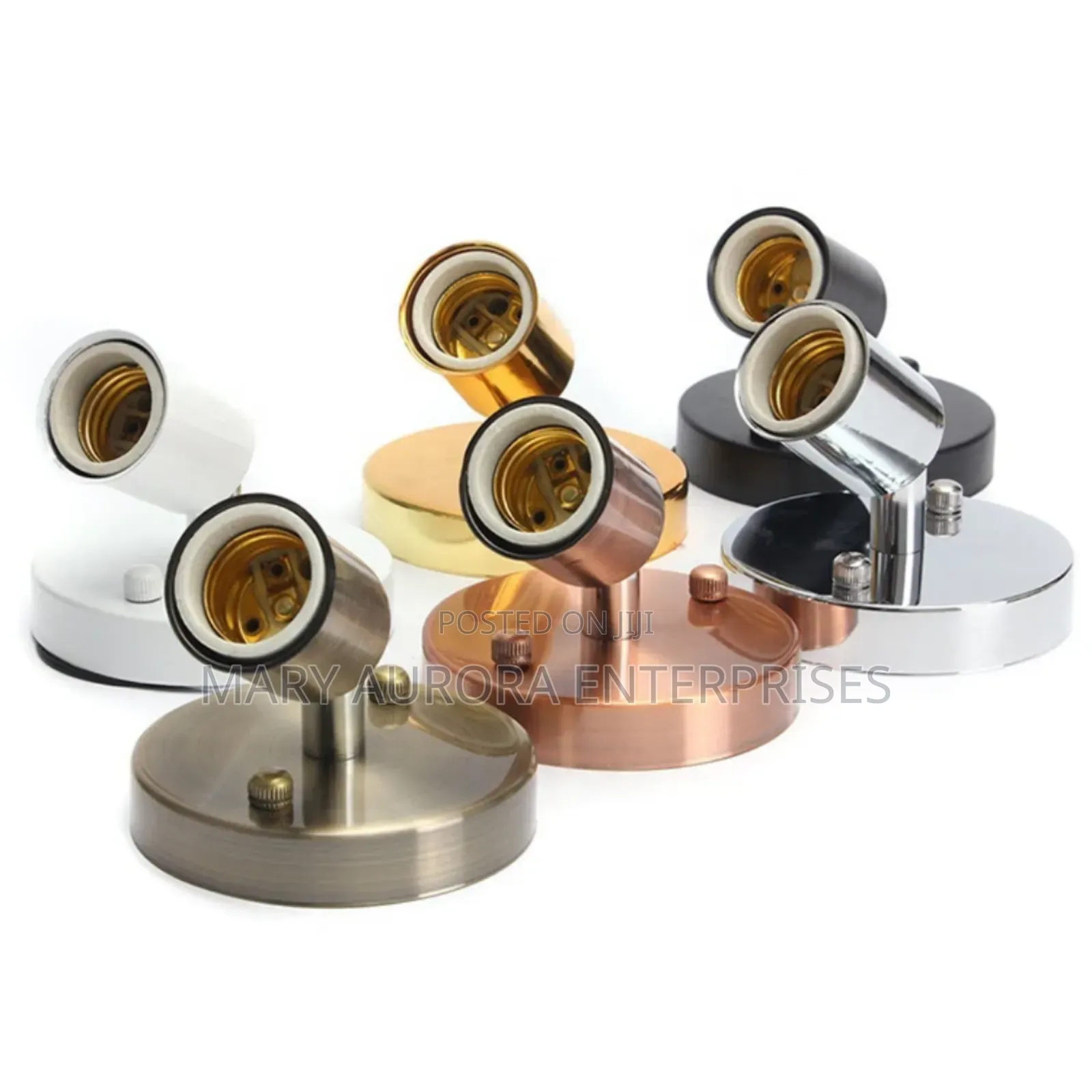 Metallic Lamp Holder