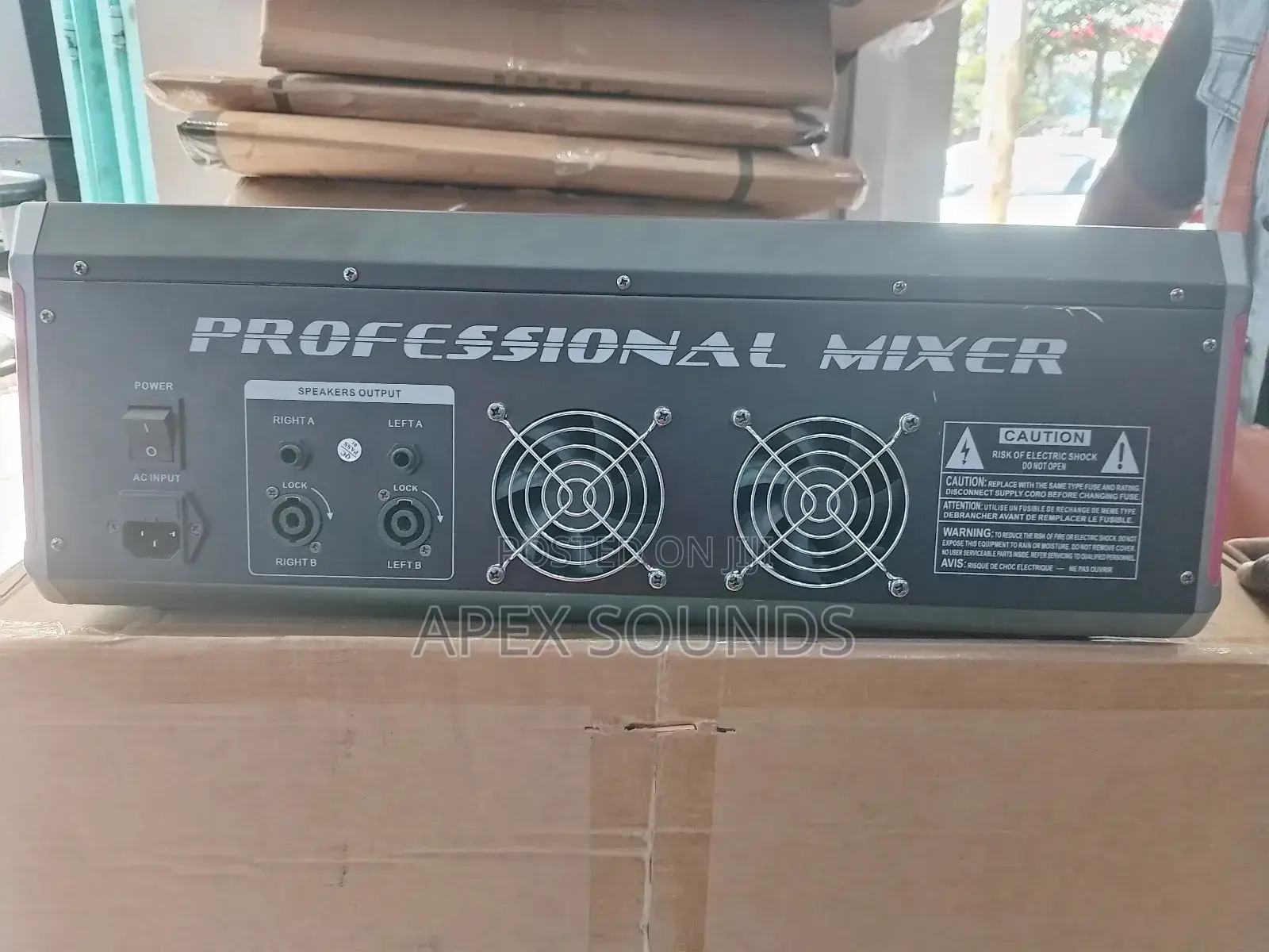 12ch Powered Mixer