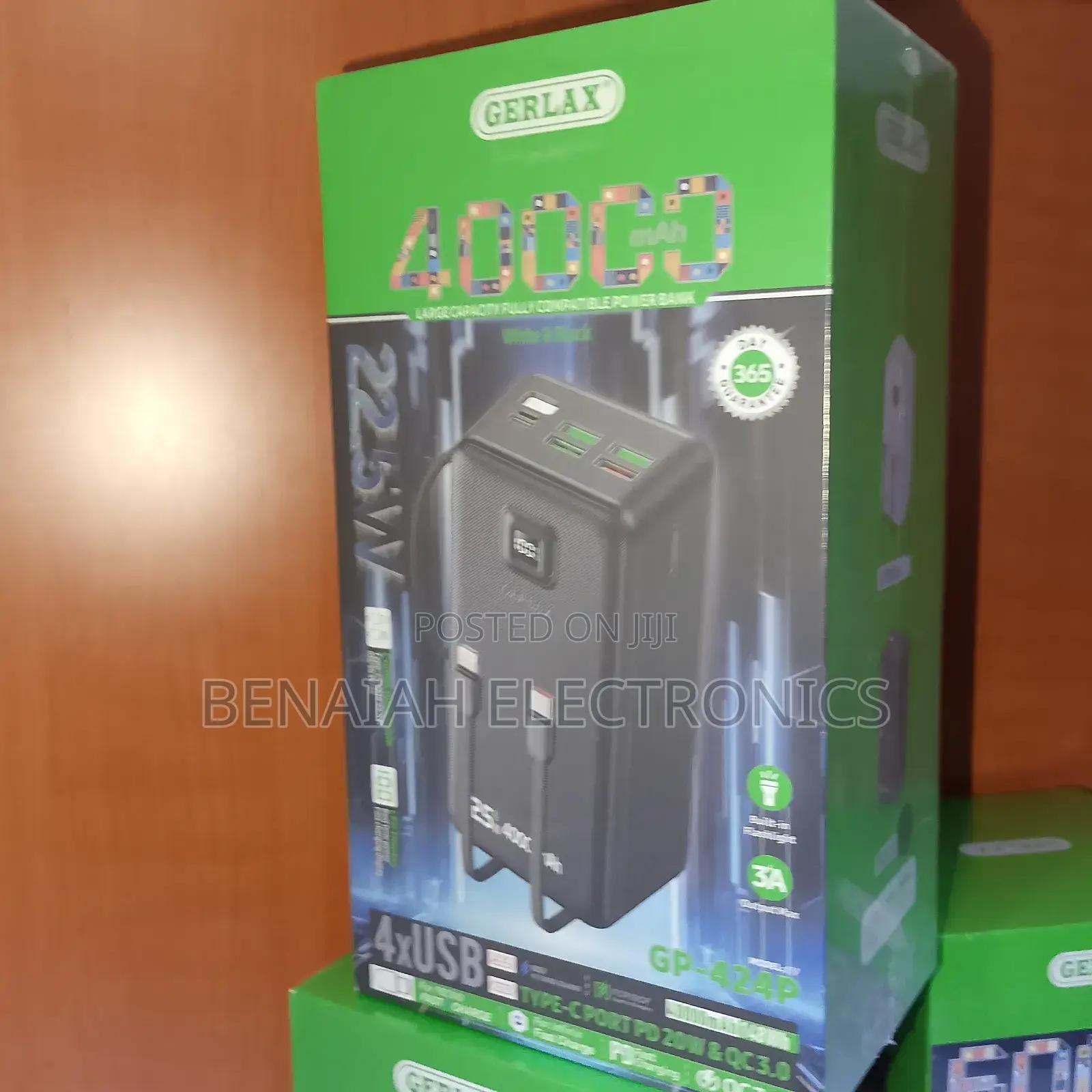 40000 Mah Power Bank, Inbuilt Flash Light Led Power Display