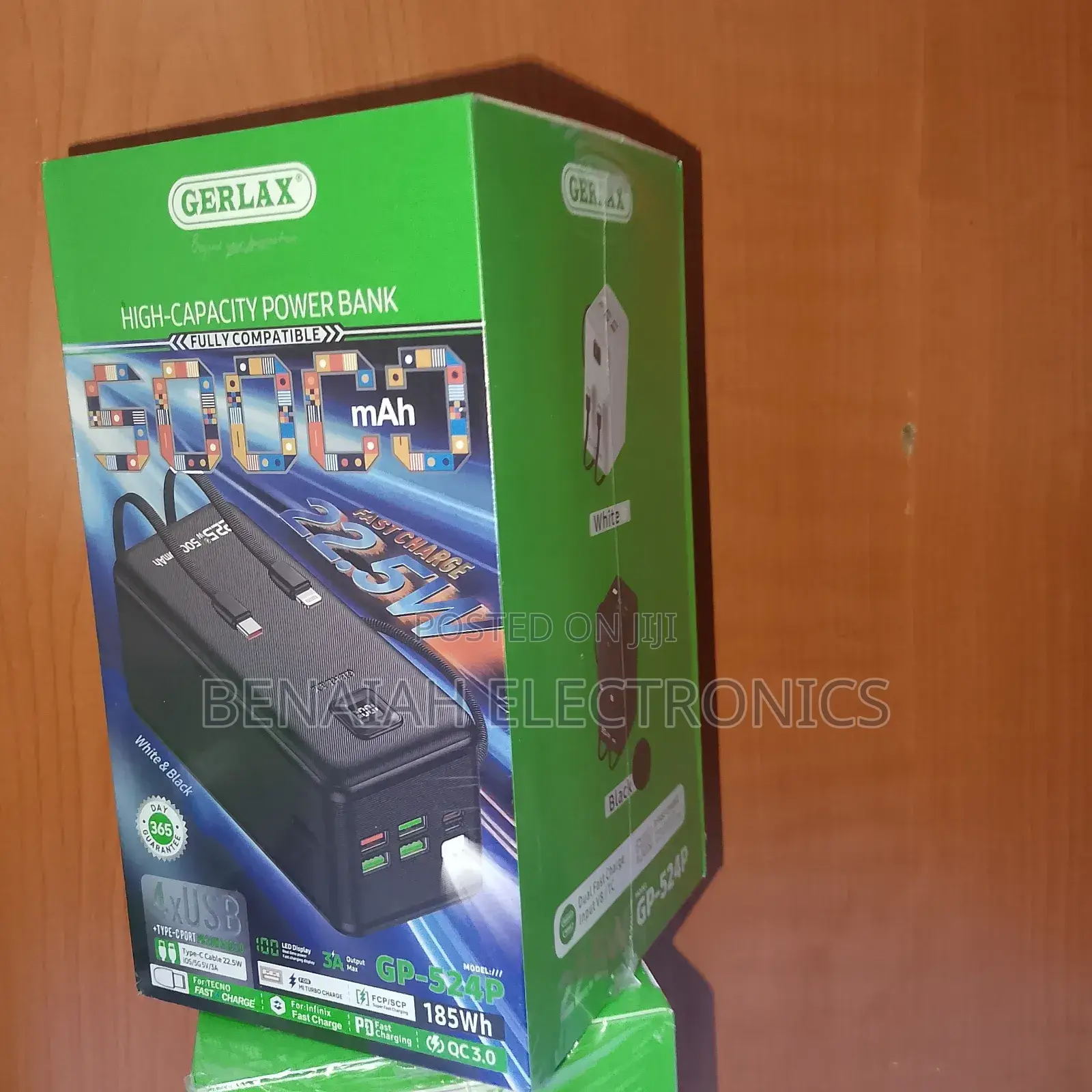 Large Capacity Powerbank 50000 Mah Inbuilt Flash Light Led Display