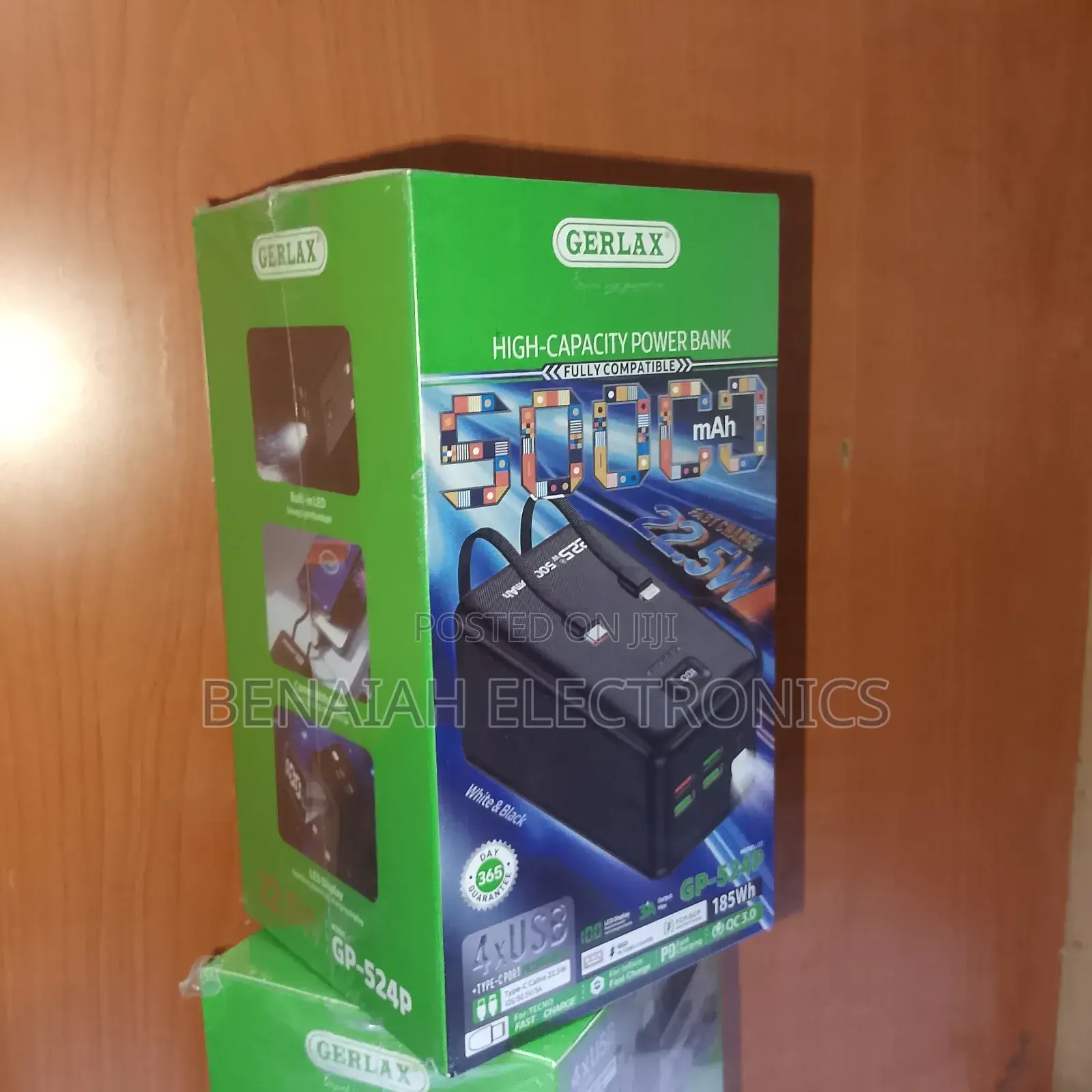 Large Capacity Powerbank 50000 Mah Inbuilt Flash Light Led Display