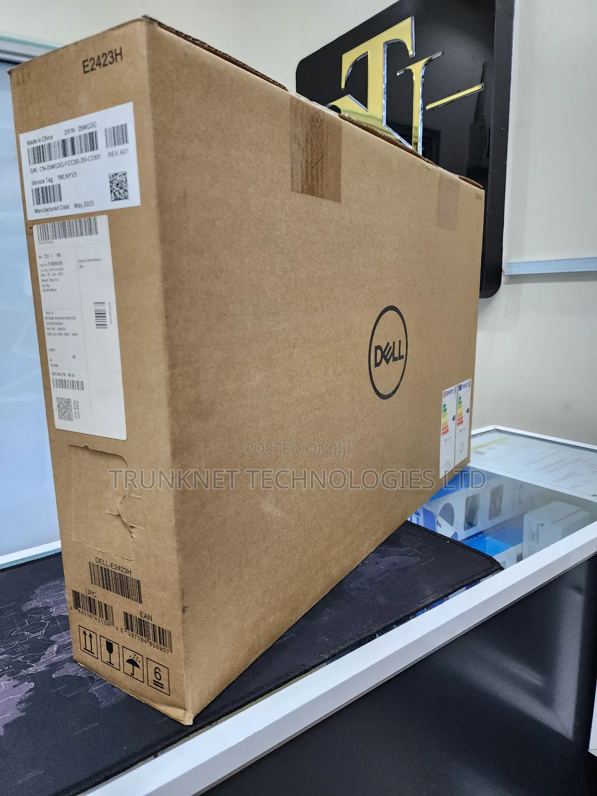 Dell E2423h Monitor – 24′′ Full Hd Led Display, 1920×1080, Ips Panel
