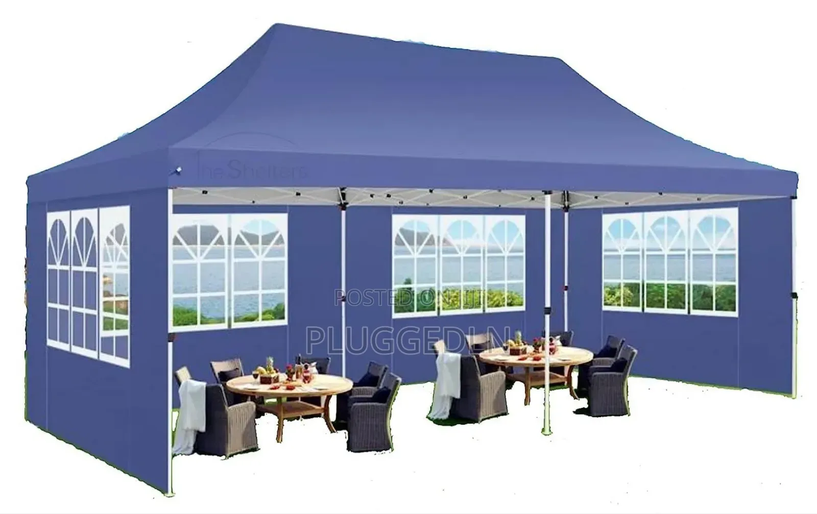 Canopy Tent/Gazebo Tent With Windows