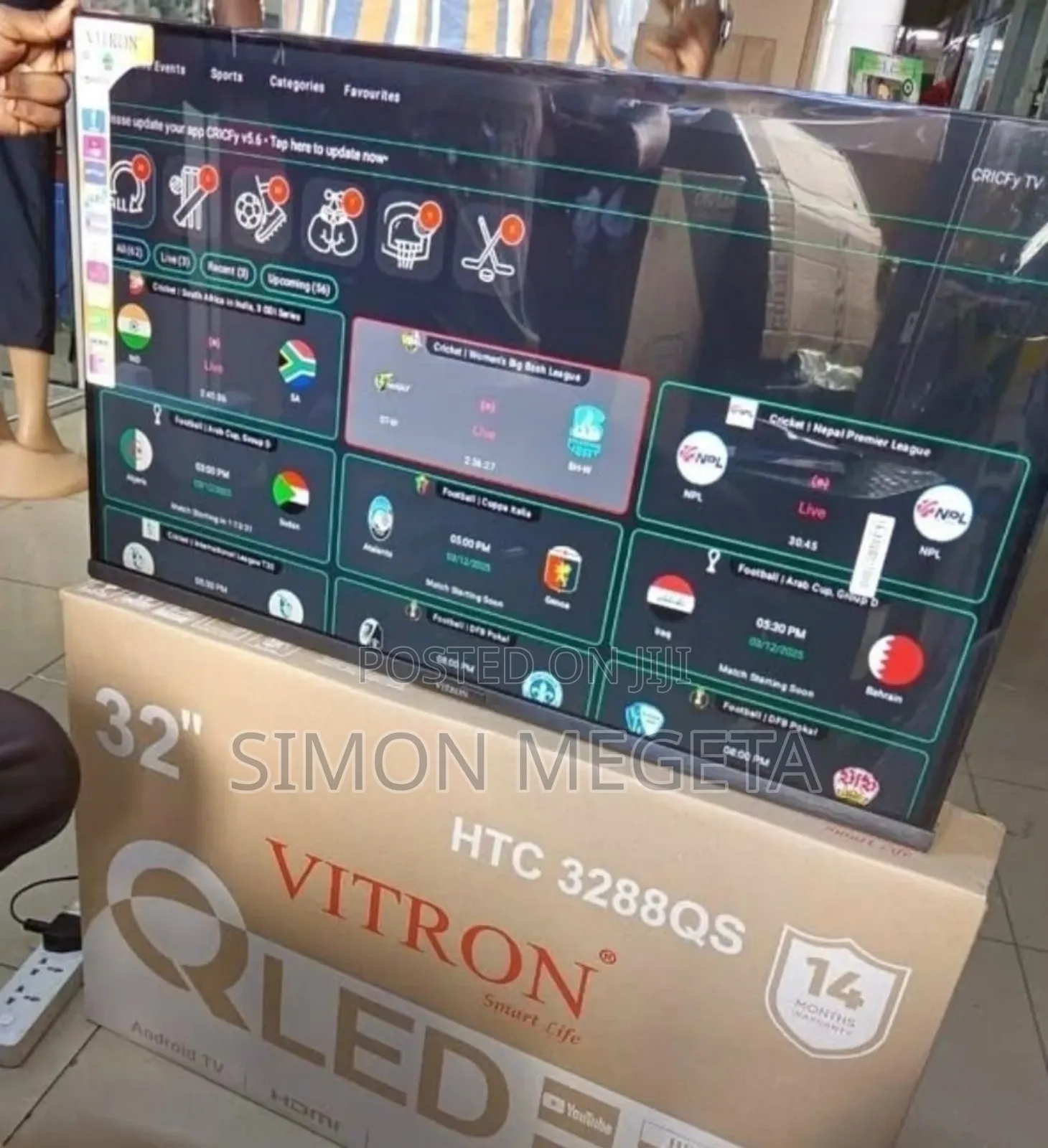 Youtube Vitron 32 Inch Qled Tv