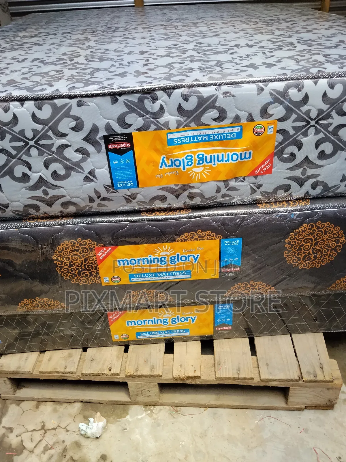 Mega 5x6ft 8in High-Density Mattress for Ultimate Comfort-Plain