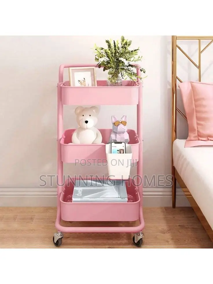 Mutipurpose 3 Tier Movable Trolley