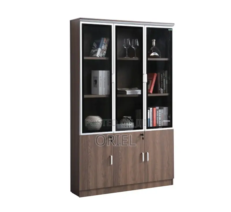 Office Cabinet : Office Wooden 3-Door Cabinet