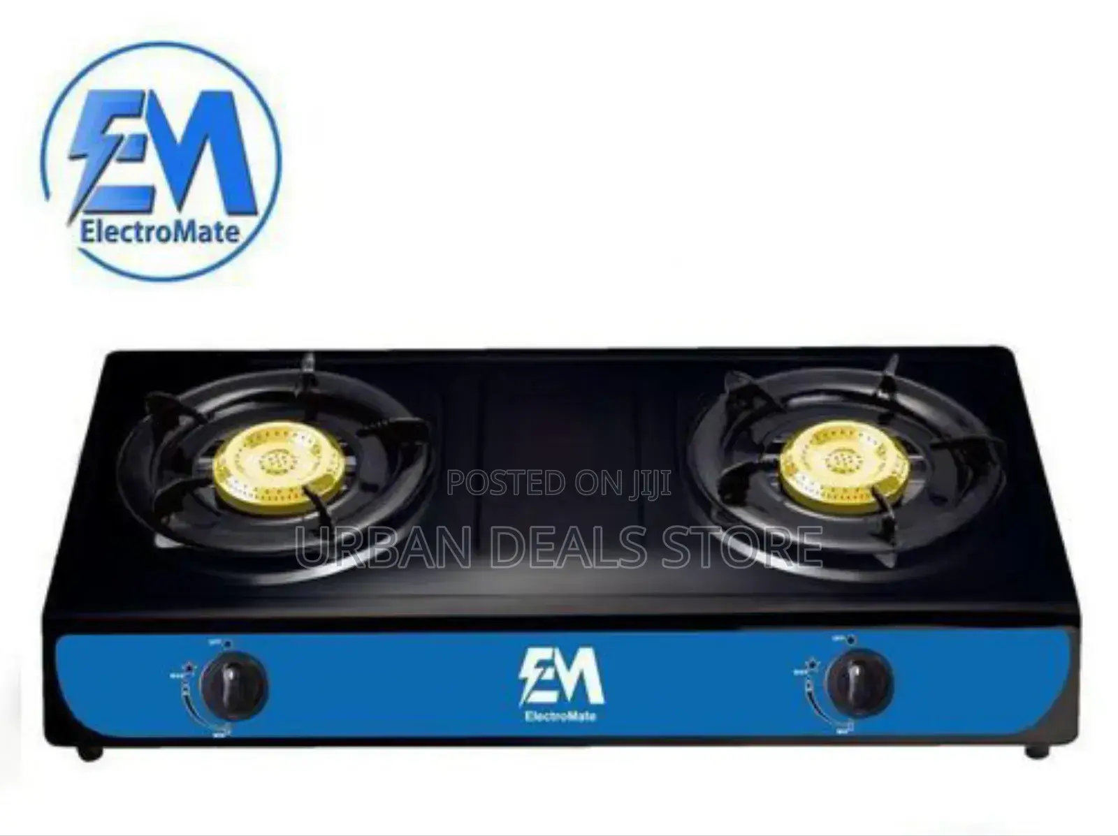 Electromate Stainless Steel Double Burner Cooker