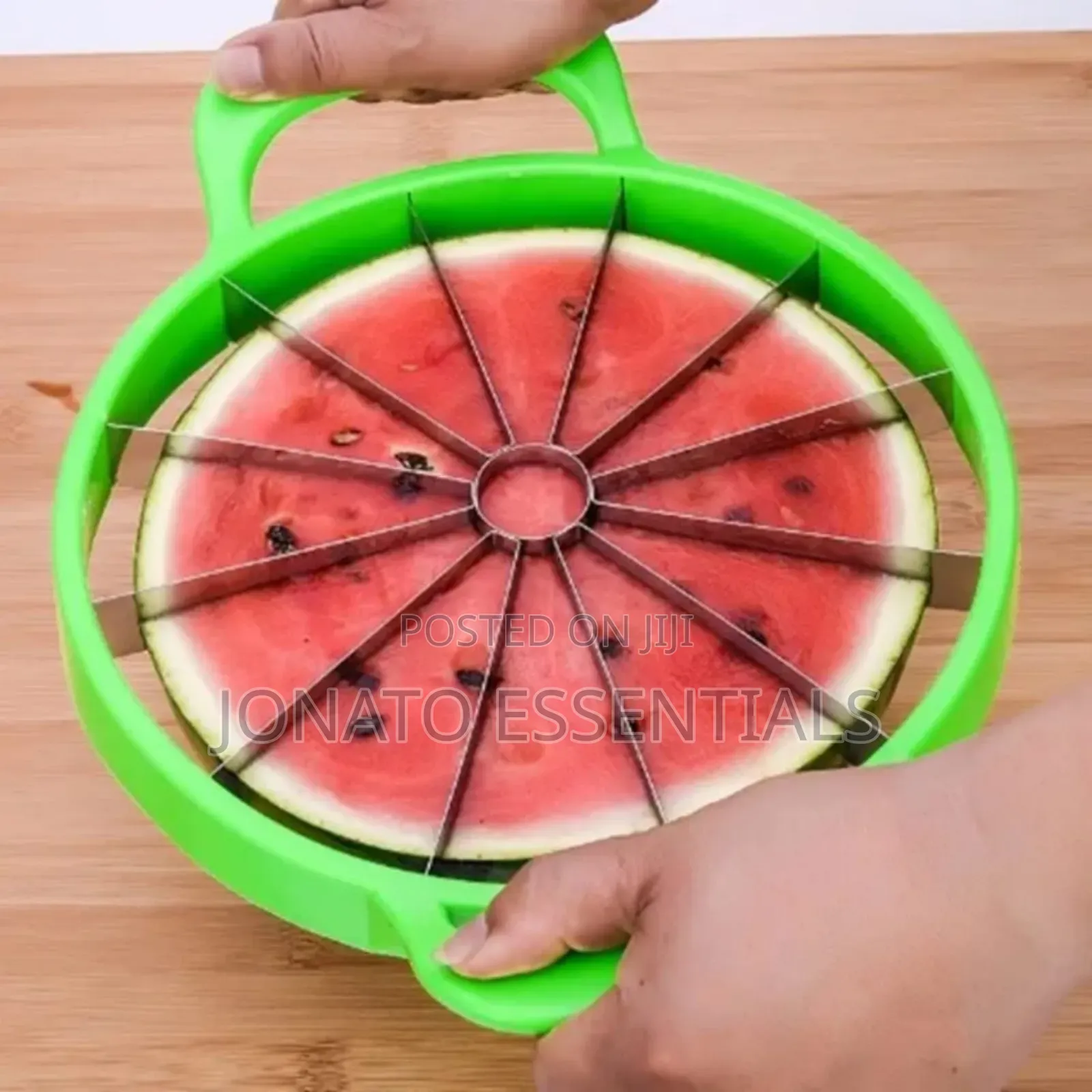Stainless Steel Watermelon Slicer Fruit Cutter – 12 Large Slices