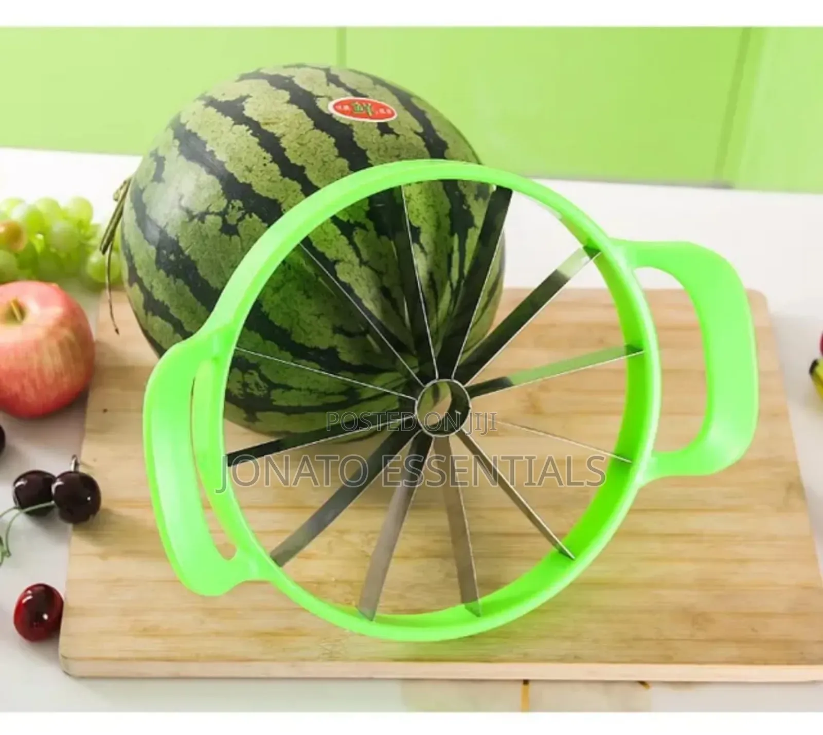 Stainless Steel Watermelon Slicer Fruit Cutter – 12 Large Slices