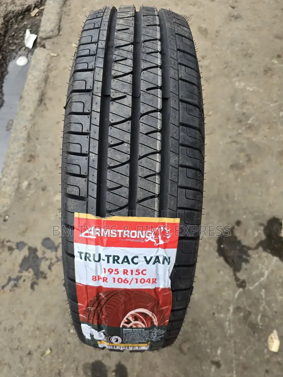 195 R15 Armstrong Tyres (Commercial)