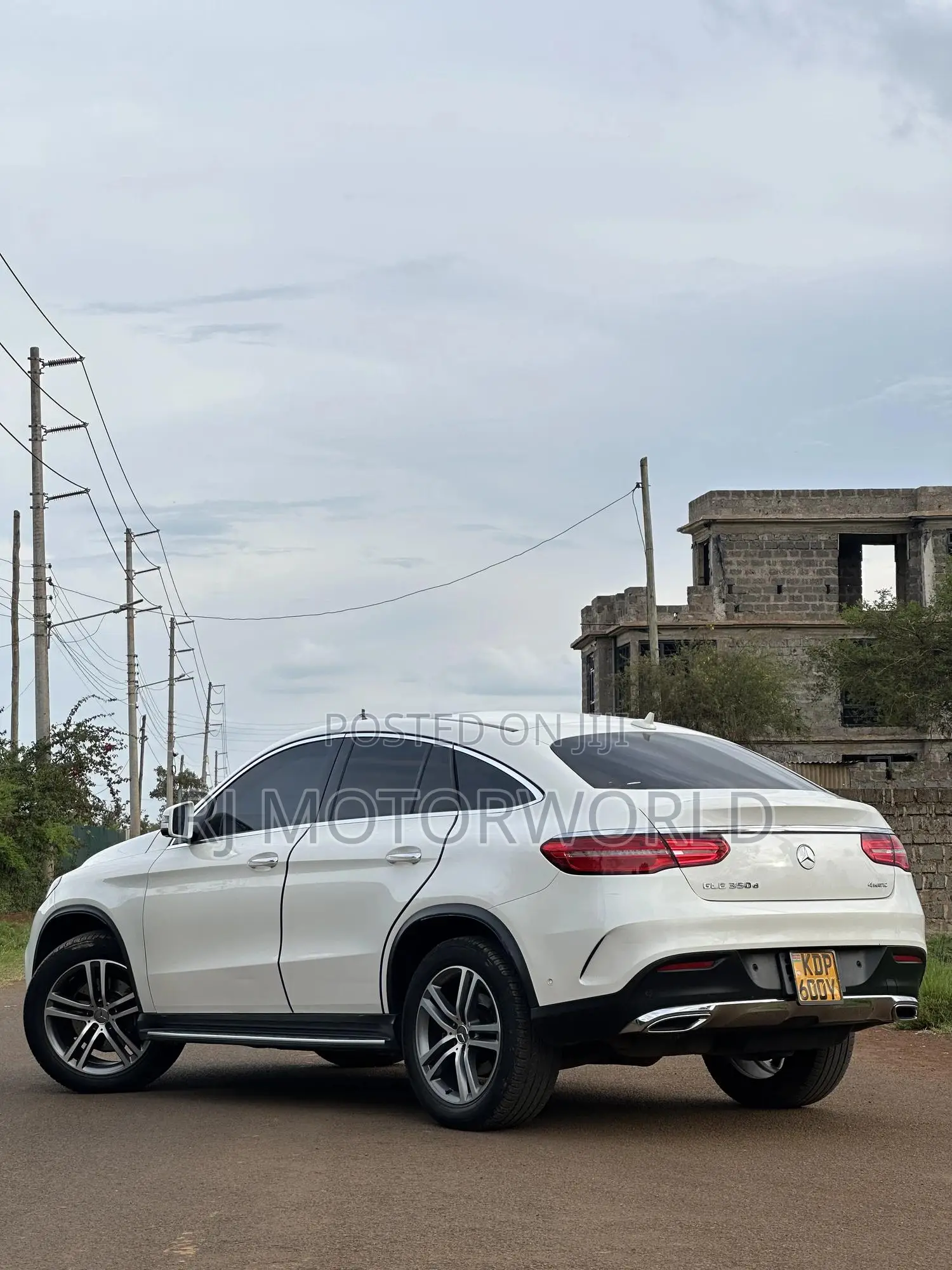 Mercedes-Benz GLE-Class GLE 350d 4MATIC 2016 White