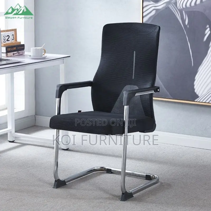 Office Chair : Ergonomic Mesh Back Visitor Chair