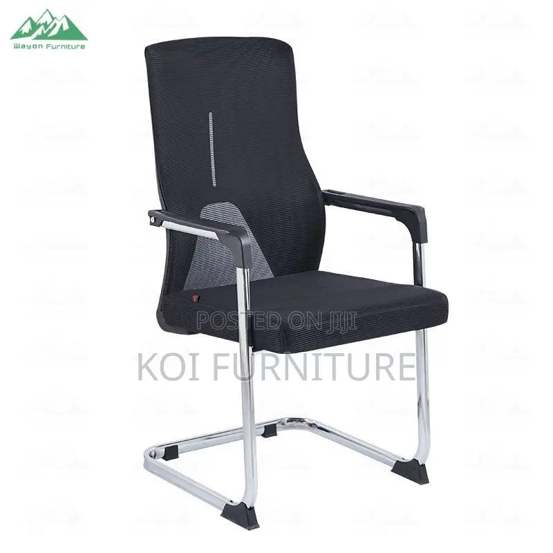Office Chair : Ergonomic Mesh Back Visitor Chair