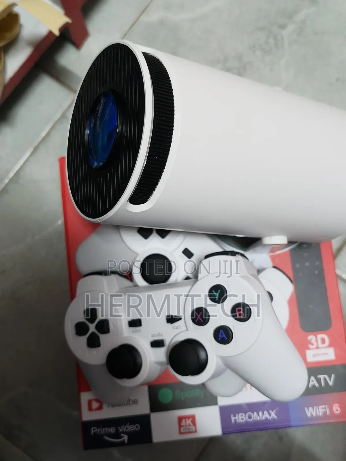 Wifi 6 Wireless Gaming Projector Hy 300