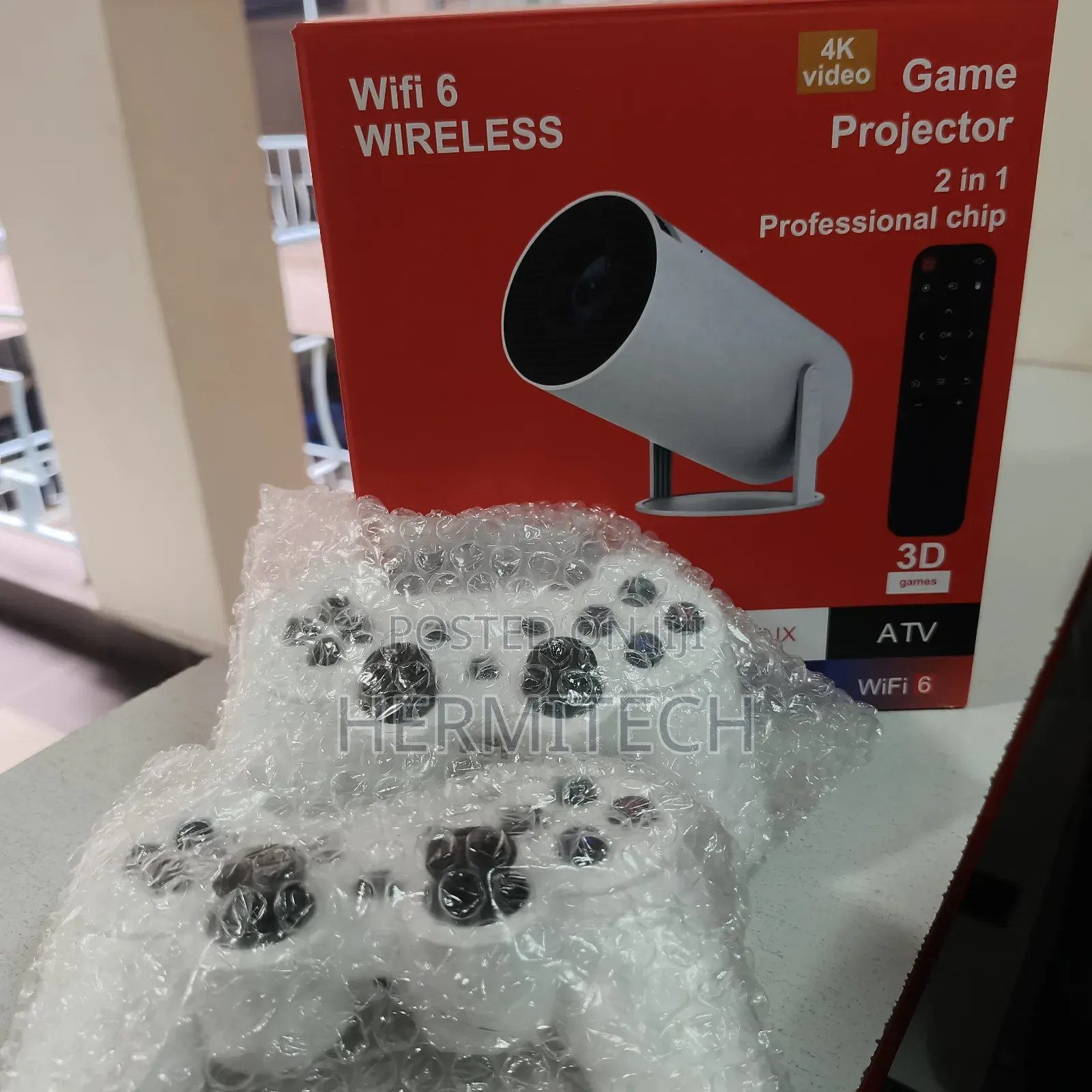 3d Games Wireless Wifi Connection Portable Gaming Experience Projector