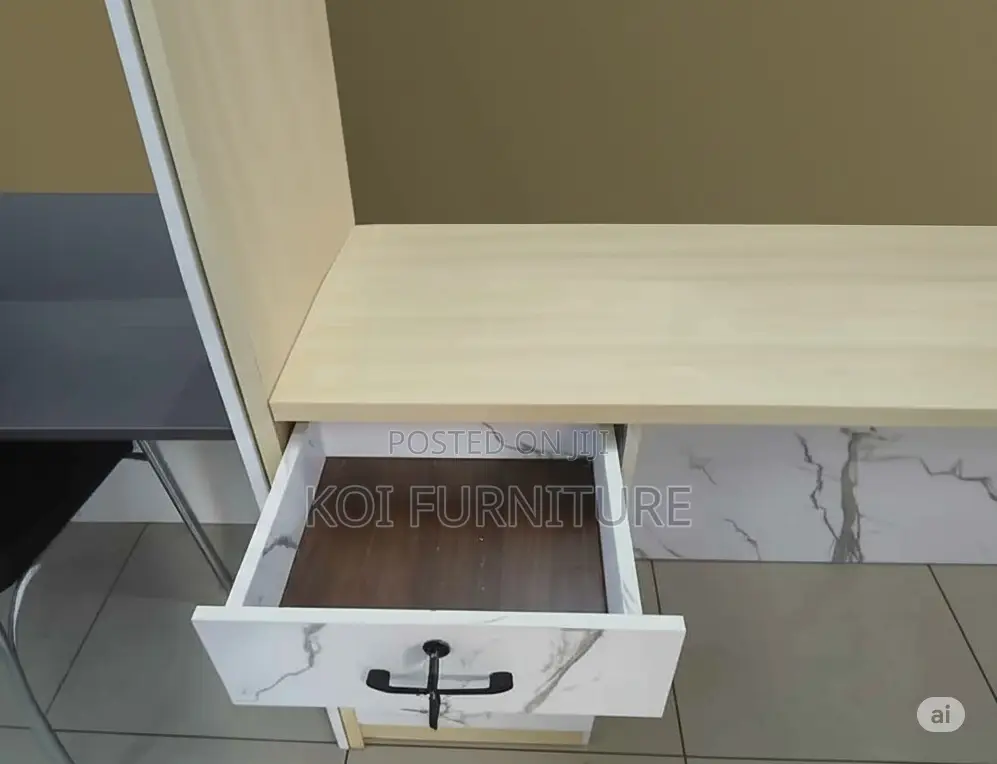 Office Desk : 1.8m Modern Wooden Office Reception Desk