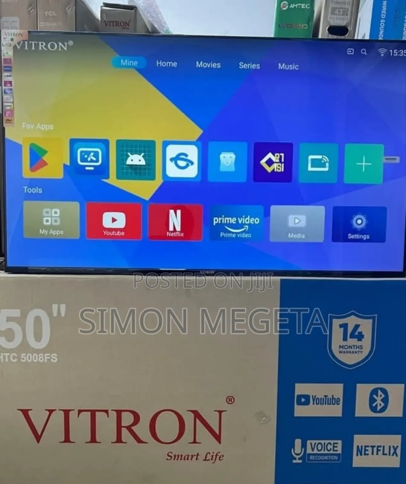 Hdmi 50 NCH Smart Vitron Tv