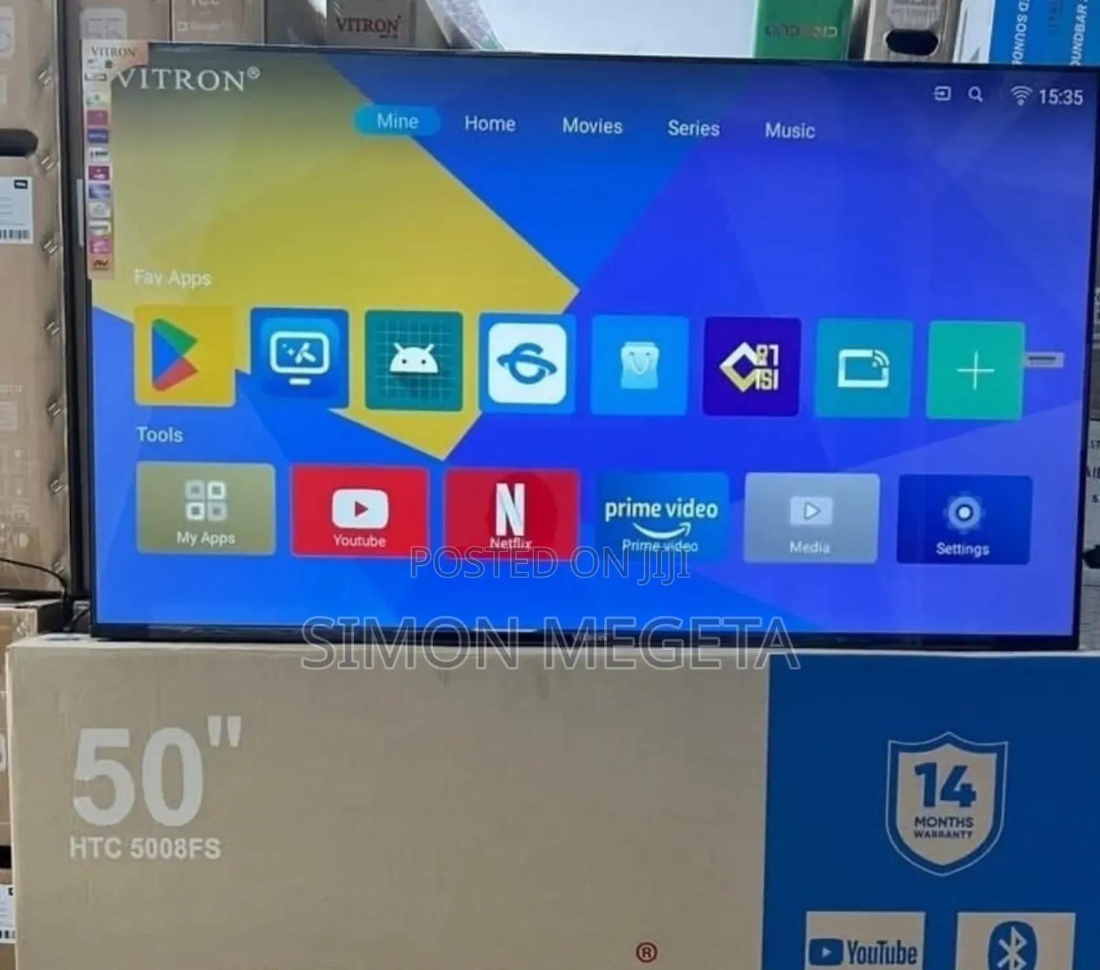 Hdmi 50 NCH Smart Vitron Tv