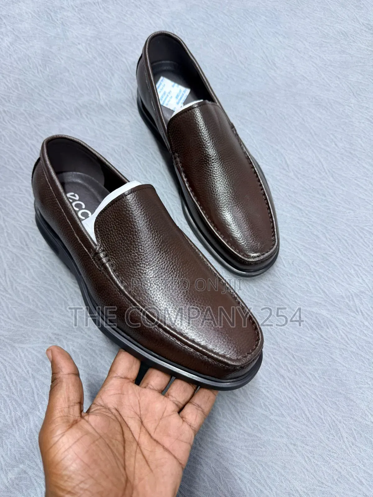 Quality Leather Men Official Ecco,Clarks Men Slip on Rubber Sole Shoes