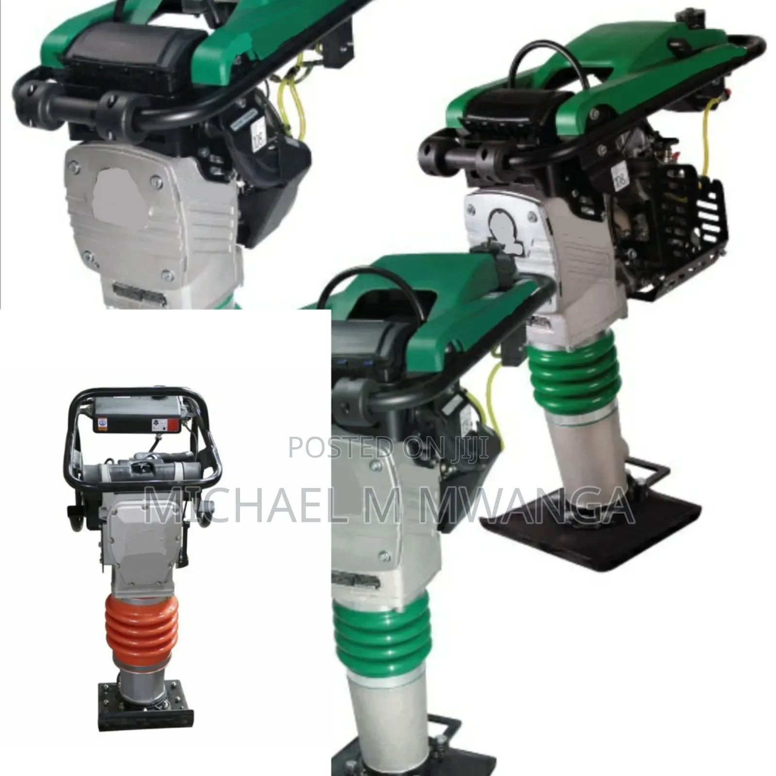 Compression Enhanced Tamping Rammer