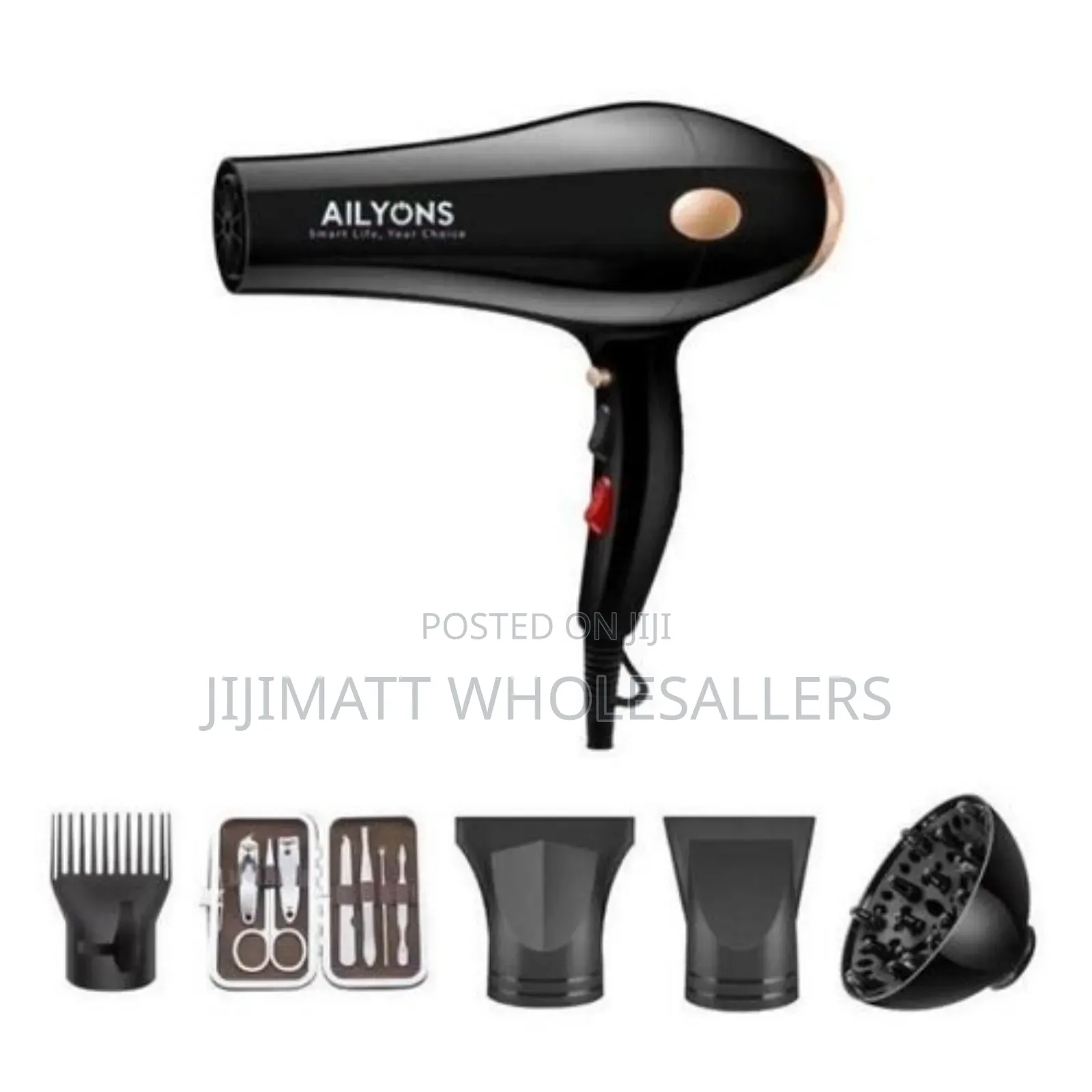 Ailyons Blowdry /Hairdryer With Accessories