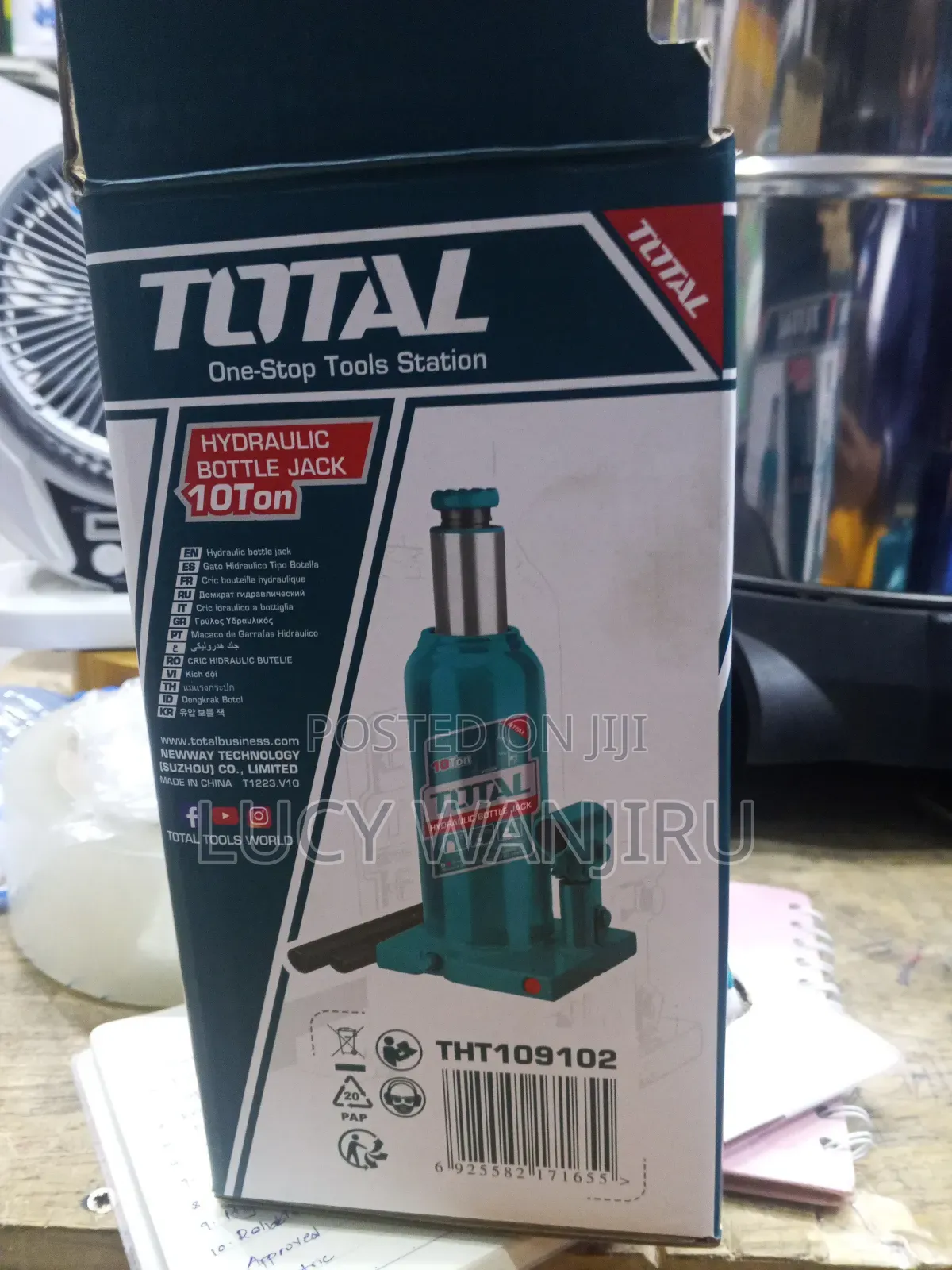 10 Ton Hydraulic Bottle Jack