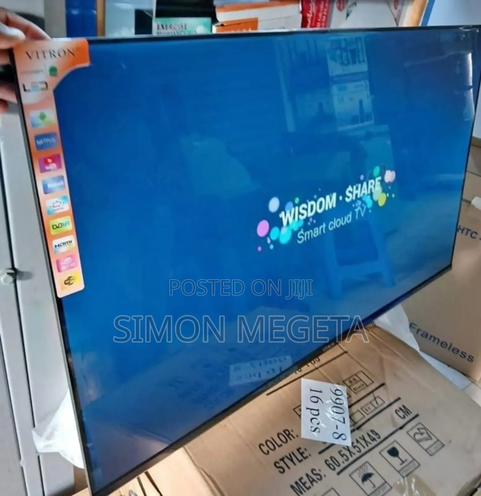 Showmax Netflix 4 K Vitron Android Television
