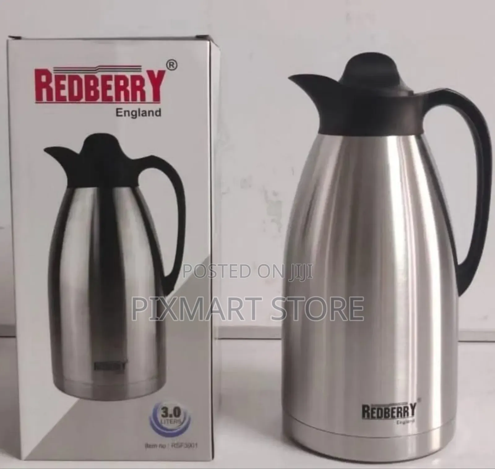 Redberry 3l Vacuum Flask – Hot Cold Thermal